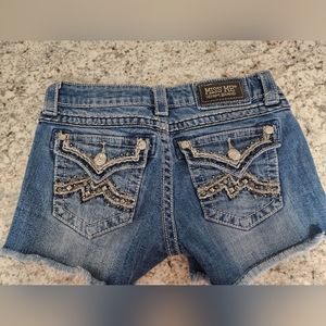 Miss Me Distressed Shorts 27